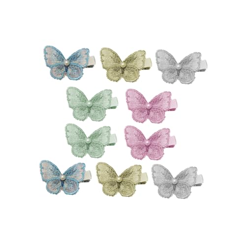 MERRYHAPY 10stücke Schmetterling Haarklammern Für Mädchen Süßes Haaraccessoire Handgemachte Haarspangen Bunten Farben Für Kleider Und Alltag MERRYHAPY 10stücke Schmetterling Haarklammern Für Mädchen Süßes Haaraccessoire Handgemachte Haarspangen Bunten Farben Für Kleider Und Alltag von MERRYHAPY