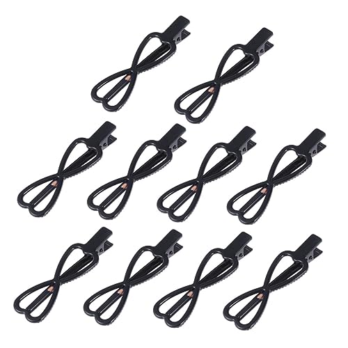 MERRYHAPY 10stücke Teiliges Schwarze Haarklammern Aus Draht Für Damen Und Mädchen Rutschfeste Haarspangen Für Hochzeiten Partys Und Täglichen Gebrauch Ohne Knick Oder Beschädigung von MERRYHAPY