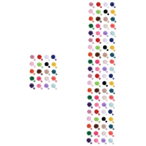 MERRYHAPY 100 Stück Chiffon Haarspangen Für Mädchen Haarspangen Mit Blumenmuster Haar Accessoires Kiefer Haarspangen Haarspangen Mini Haar Accessoires Für Kleinkinder Mini Clips Für von MERRYHAPY