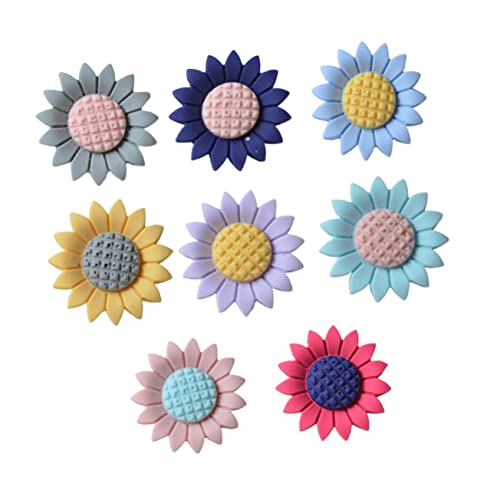 MERRYHAPY 100 Stück Bastel-blumen Für Haarnadeln Handgefertigt Aus Harz Attraktives Diy-blumenstück Für Kinder von MERRYHAPY