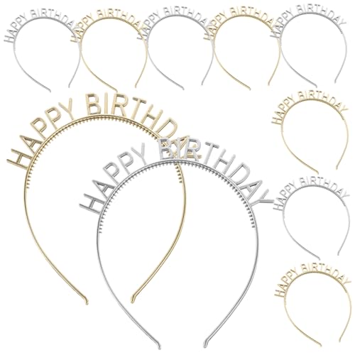 MERRYHAPY Geburtstags-stirnband Party-kopfschmuck Haarschmuck Für Erwachsene Festive Stirnbänder Geburtstagsparty-accessoires von MERRYHAPY