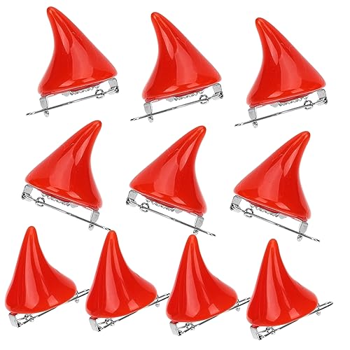 MERRYHAPY 10stücke Halloween Haarclips Mit Kleinen Teufelshörnern Glühende Kostümaccessoires Für Erwachsene Für Cosplay Fotografie Und Halloween-partys von MERRYHAPY