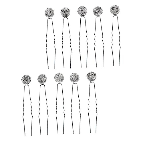 MERRYHAPY Elegante Haarspange Mit Strass- in U-form Für Elegante Outfits von MERRYHAPY
