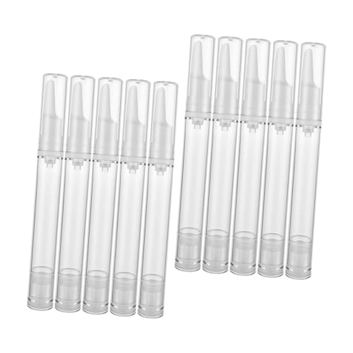 MERRYHAPY 10stücke Luftlose Pumpflasche Airless Vakuum Kosmetikflasche Für Augenserum Handcreme Gesichtscreme Lagerung Mit Auslaufsicheren Design von MERRYHAPY