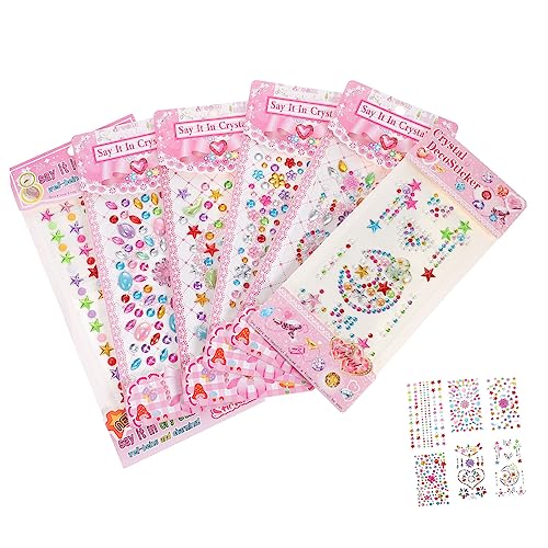 MERRYHAPY 12blätter Strass Gesicht Körper Tattoos Aufkleber Glitzersteine Für Halloween Cosplay Partys Einfache Anwendung Hautfreundlich Und Stilvoll von MERRYHAPY