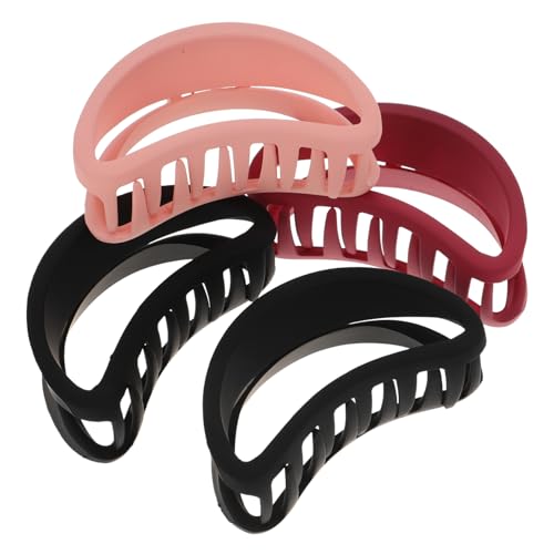 MERRYHAPY 12stücke Haarspangen Für Damen Mondförmige Matte Hohlgebohrte Kiefernhaarclips Geeignet Für Dickes Und Dünnes Haar Haaraccessoires Für Mädchen Und Frauen von MERRYHAPY