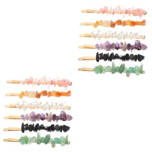MERRYHAPY 12stücke Teiliges Aus Metall Haarnadeln Mit Naturstein Elegante Haarklammern Für Frauen Und Mädchen Für Alltägliche Frisuren Langlebig Und Stilvoll von MERRYHAPY