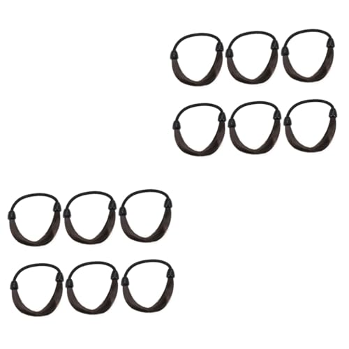 MERRYHAPY 12stücke Haarbänder Elastische Haargummis Für Pferdeschwänze Hochwertige Ponytail Halter Natürliches Für Damen Und Mädchen Vielseitig Einsetzbar von MERRYHAPY