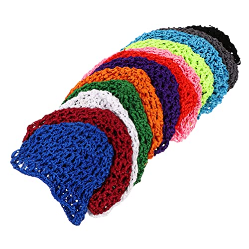 MERRYHAPY 12stücke Damen Haarnetz Weibliche Netzhüte Frauen Netzhüte Frauen Schlafmütze Für Zuhause von MERRYHAPY