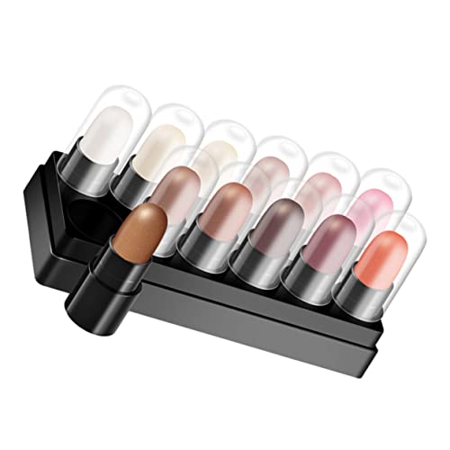 MERRYHAPY 12-teiliger Creme-lidschattenstift Wasserfeste Lidschattenstifte Augenaufhellerstifte Für Make-up von MERRYHAPY