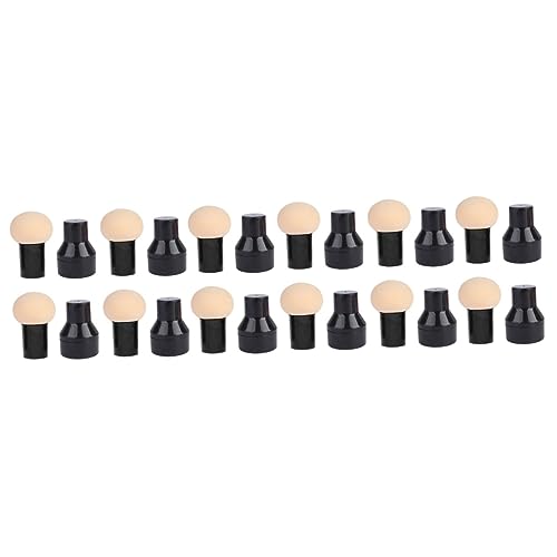 MERRYHAPY 12stücke Makeup-puderquasten Trockene Und Nasse Anwendung Pilzkopf-beauty- Für Makelloses Make-up Für Frauen Und Kosmetikliebhaber Mit Handlichem Design Und Praktischem Einsatz von MERRYHAPY