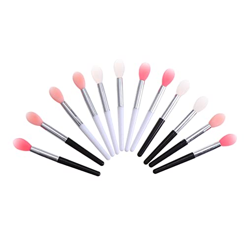 MERRYHAPY 12stücke Silikon Lippenpinsel Wiederverwendbare Lip Mask Applikatoren Für Präzises Auftragen Von Lippenstift Und Gloss Für Täglichen Gebrauch Und Reisen von MERRYHAPY