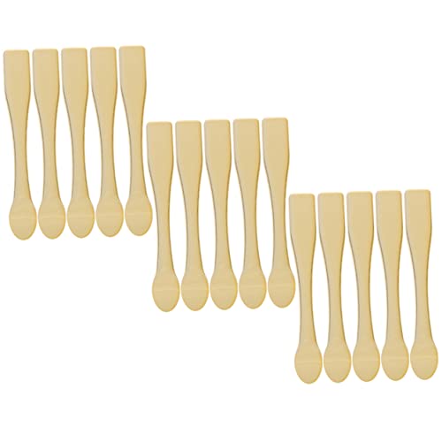 MERRYHAPY 15stücke Make-up-löffel Für Creme-probennahme Multifunktions-kosmetiklöffel Aus Abs-material Für Hautpflege-produkte von MERRYHAPY