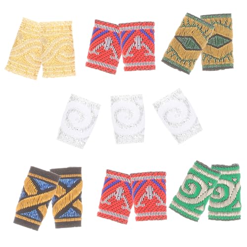 MERRYHAPY 15stücke Bunte Dreadlock Haarschmuck Ringe Aus Strapazierfähigem Für Zöpfe Dreadlocks Und Haaraccessoires Für Und Mädchen von MERRYHAPY