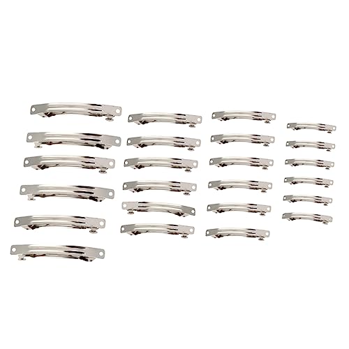 MERRYHAPY 160stücke Druckknopf Haarspangen Diy Zubehör Alligator Haarspangen Für Frauen Mädchen Mit Lackieren Und Glitzer Für Verschiedene Frisuren Und von MERRYHAPY