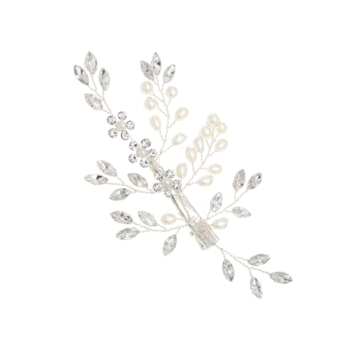 MERRYHAPY Haarnadel Mit Strass Für Damen Hochzeitsschmuck Aus Legierung Filigranes Haar-accessoire Clip Für Party Und Alltag von MERRYHAPY