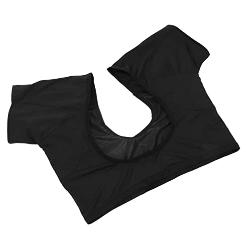 MERRYHAPY 1Stk Schweißpads unter den Achseln Unterarm-Schweißpads Weste Unterwäsche Schweißweste underarm sweat pad unterarm schweiß pads elastische Achselschweißunterlage Achselweste Black von MERRYHAPY