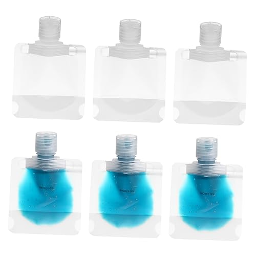 MERRYHAPY 1satz Reise-kosmetikset Mit Teilen Lotion-Taschen Selbststehend Für Reisen Platzsparend Und Leicht Zu Befüllen Für Damen von MERRYHAPY