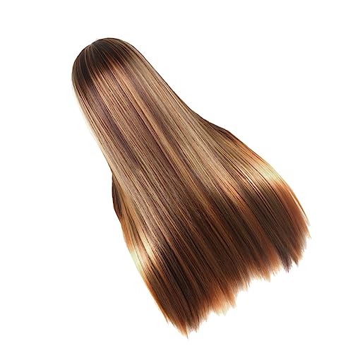 MERRYHAPY Lange Gerade Perücke Für Frauen Haarteil Kopfschmuck Perückenzubehör Für Cosplay Bühnenauftritte Partys Und Alltag Hautfreundliches Material Mit Feiner Verarbeitung von MERRYHAPY