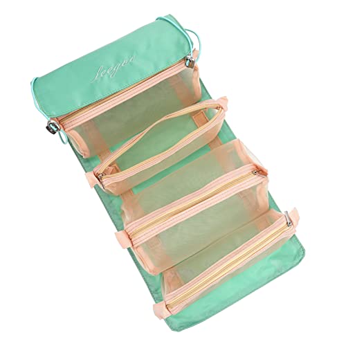MERRYHAPY 1stück Abnehmbare Roll-up Kosmetiktasche Wasserdichter Reise-Make-up Organizer Mit Fächern Für Damen Für Zuhause Reisen Und Camping Große Kapazität von MERRYHAPY