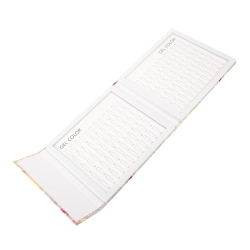 MERRYHAPY 1stück Farbige Nagellack-farbkarte Für Maniküre Nail Art Display Buch Für Salons Und -nail Design Geeignet Präsentation Und Von Nagelkunst von MERRYHAPY