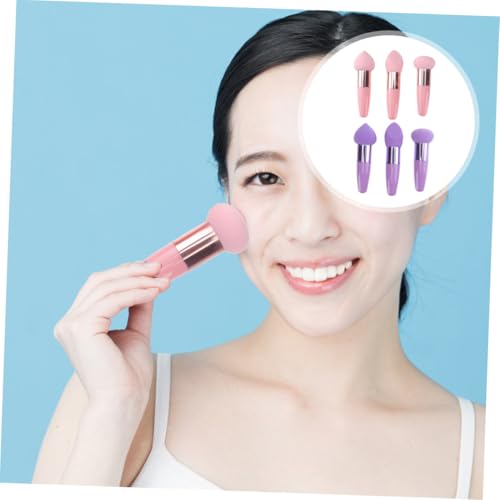 MERRYHAPY 2 Sätze Makeup Pinsel Professionelle Kosmetik Schwämme Weich Saugfähig Hautfreundlich Für Make up Foundation Concealer Lidschatten Anwendung von MERRYHAPY