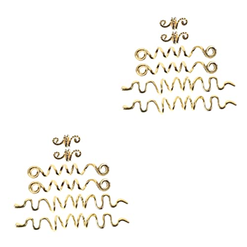 MERRYHAPY 2 Sets Elegantes Dreadlock-zubehör-set Für Frauen Haarschmuck Zöpfe Charms Haarmanschetten Ringe 6 Stück * 2 MERRYHAPY 2 Sets Elegantes Dreadlock-zubehör-set Für Frauen Haarschmuck Zöpfe Charms Haarmanschetten Ringe 6 Stück * 2 von MERRYHAPY