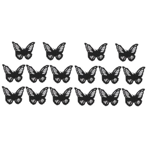 MERRYHAPY 2 Sets Schmetterling Mini Haarspangen Frauen Haarnadel Mädchen Haarnadel Schmetterlinge Haarschmuck Mode Haarspangen 8 Stück * 2 von MERRYHAPY