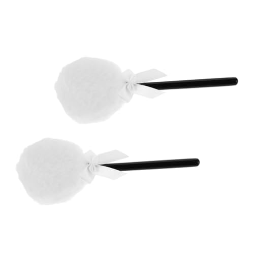 MERRYHAPY 2 Stück Extra Große Körperpuderquastenschale Make Up Schwamm Puderquaste Für Körperpuder Kleine Puderquaste Badepuder Für Frauen Mit Körperpuder Mit von MERRYHAPY