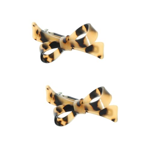 MERRYHAPY 2stücke Retro Haarklammer Mit Schleifen-design Feder-haarclip Für Haartypen Leichte Und Komfortable Haarspange Für Hochsteckfrisuren Und Alltägliche Styles Für Damen Und von MERRYHAPY