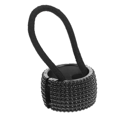 MERRYHAPY 2stücke Pferdeschwanz Haargummi Für Punkige Looks Elastisch Und Langlebig Für Alltag Und Partys Schwarze Haaraccessoires Für Damen Und Herren von MERRYHAPY