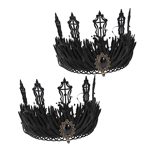MERRYHAPY Halloween-gothic-stirnband Vintage-kopfbedeckung Für Damen Cosplay-accessoires Retro-tiaras Für Partys Bänder Für Maskeraden von MERRYHAPY