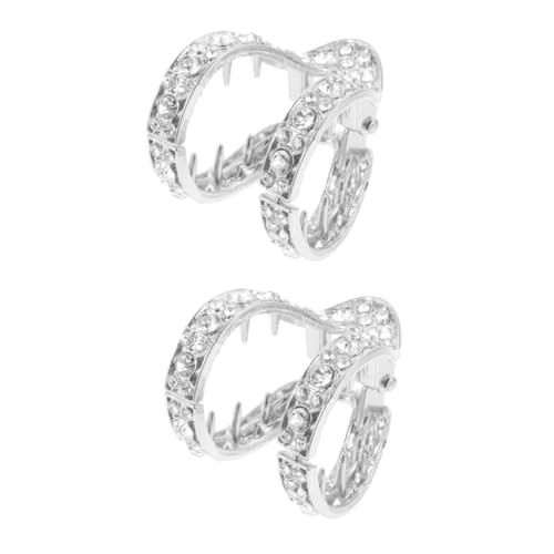 MERRYHAPY 2 Stücke Pferdeschwanz- Für Feine Haar Clip Clips Für Dickes Haar Metall Pferdeschwanz Frauen von MERRYHAPY