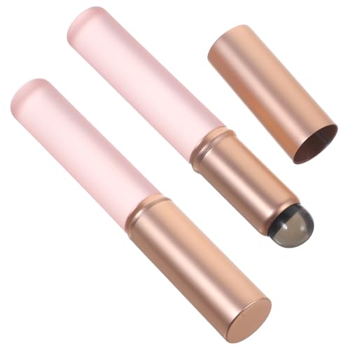 MERRYHAPY 2stücke Lip Gloss Pinsel Multifunktionale Lippenbürsten Für Lippenstift Lipgloss Und Make-up Für Reisen Und Kosmetikenthusiasten Mit Schutzkappen Farbdesign von MERRYHAPY
