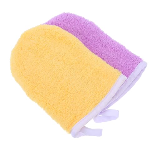 MERRYHAPY 2 Stück Makeup Remover Gloves Waschbare Gesichtsreinigungshandschuhe aus Superfaser mit Aufhängeschlaufe Sanfte Abschminkhandschuhe für Empfindliche Haut für Reisen und Tägliche MERRYHAPY 2 Stück Makeup Remover Gloves Waschbare Gesichtsreinigungshandschuhe aus Superfaser mit Aufhängeschlaufe Sanfte Abschminkhandschuhe für Empfindliche Haut für Reisen und Tägliche von MERRYHAPY