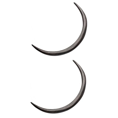 MERRYHAPY 2 Stück Vintage U-förmige Haarnadel Mond Haargabel Für Mädchen Retro Holz Haarstyling-tool Haarstab Für Frauen Zubehör von MERRYHAPY