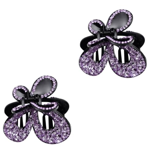 MERRYHAPY 2stücke Shiny Rhinestone Haarklammer Für Frauen Elegante Haarspange Aus Langlebigem Für Dickes Und Dünnes Haar Für Alltag Und Besondere Anlässe von MERRYHAPY