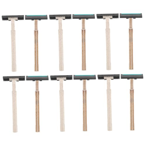 MERRYHAPY 20 Sätze Einweg Rasiermesser Set Teiliges Handrasierer Set für Hotel Sauna und Reisen Tragbar und Praktisch für Persönliche Pflege Unterwegs von MERRYHAPY