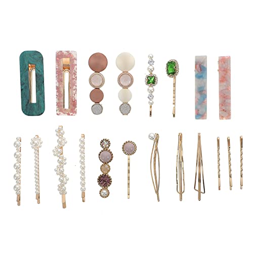 MERRYHAPY 20stücke Teiliges Set Hairpins Geometrische -haarspangen Für Damen Haaraccessoires Für Verschiedene Frisuren Und Anlässe Rutschfest Und Langlebig von MERRYHAPY