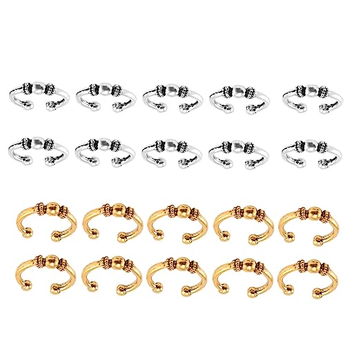 MERRYHAPY 20stücke Diy Haar Zopfclips Haarnadeln Schmuck Kleine Haarspangen Zubehör Für Damen von MERRYHAPY