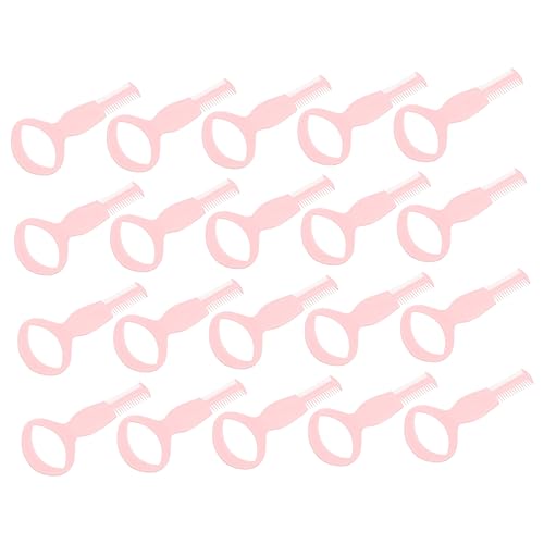 MERRYHAPY 20stücke Mascara Shield Applicator Für Wimpernverlängerung Kämme Eyeliner-guide Gefälschte Wimpern-pfropfhilfen Augen-make-up-werkzeuge Wiederverwendbar von MERRYHAPY