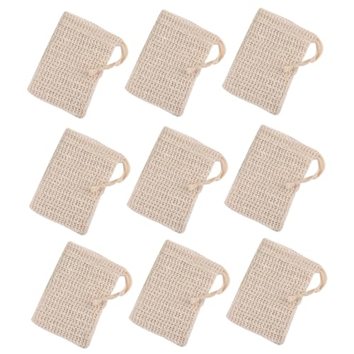 MERRYHAPY 20stücke Seifen Netzbeutel Peeling-seifenbeutel Seifennetzbeutel Netz Seifenaufbewahrungsbeutel Seifenbehälter Seife Aufbewahren Haut Peelen Körperpflege Badezimmer Organizer von MERRYHAPY