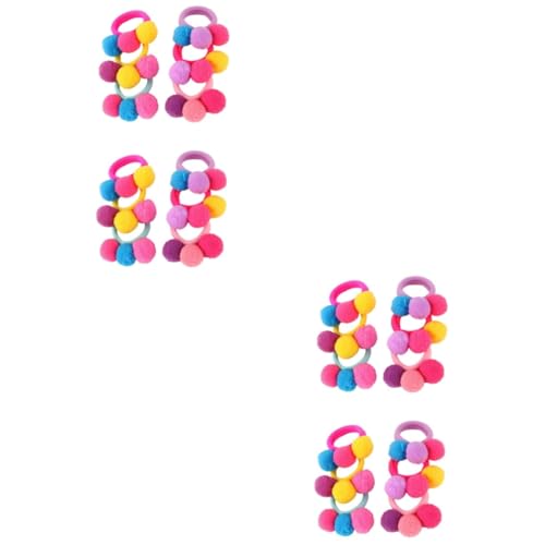 MERRYHAPY 2 Sets Haar-accessoire für Mädchen Baby-haarbänder Elastische Kinderhaar-pompoms Haarseil Modische Accessoires für Jungen und Mädchen 12 Stück von MERRYHAPY