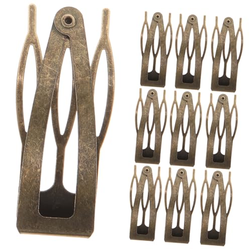 MERRYHAPY 24 Stück Teiliges Metall Haarklammern Snap Clips für Kurze Haare Langlebige Haarnadeln mit Sicherem Halt Modische Haarschmuck accessoires für Frauen und Mädchen von MERRYHAPY