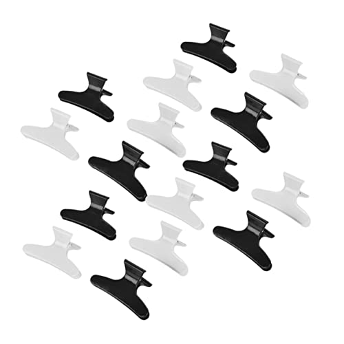 MERRYHAPY 24stücke Kleine Haarspangen Styling-klauen Haarspangen Aus Strapazierfähigem Kunststoff Positionierungs-haarnadeln Für Frauen Schwarz Und Weiß Gesammt von MERRYHAPY