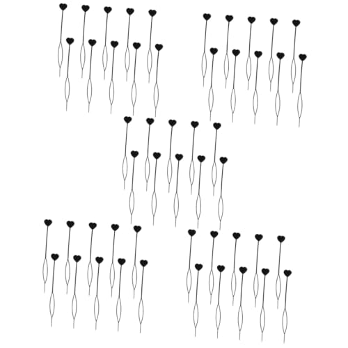 MERRYHAPY 250 Stk Werkzeug Für Haarflechten Pferdeschwanz-werkzeug Selbstlockender Lockenwickler Haarschwanz-werkzeug Haarflechtwerkzeuge Für Frauen Automatisches Haarperlenwerkzeug Black von MERRYHAPY