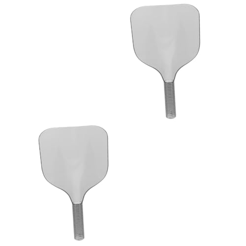 MERRYHAPY 2St Haarmaske Abdeckung für Duschflächen Ölmaske für die Haare Salonprodukt Haar Spray Schutz Haarfarbenschutzschild Schutzschild für Haare Gesichtsfriseurschutz das Haustier Black von MERRYHAPY