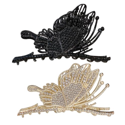 MERRYHAPY Schmetterlings-haarspangen Aus Metall Schöne Haarnadeln Für Mädchen Haarspangen Für Damen Zarte Haar-accessoires Haardekorationen Für Partys von MERRYHAPY
