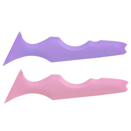 MERRYHAPY 2stücke Silikon Augenbrauen Schablonen Eyeliner Hilfsmittel Für Präzises Make-up Tragbar Und Vielseitig Für Augen-make-up Und Lippenkonturierung von MERRYHAPY