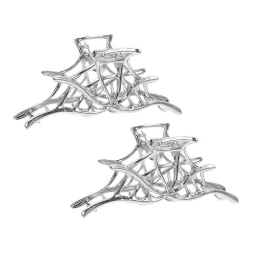 MERRYHAPY 2stücke Metall-spiderweb-haarspangen Für Damen Rutschfeste Haarklammern Dekorative Haarclips Für Partys Und Alltag Elegantes Design Für Jede Frisur von MERRYHAPY